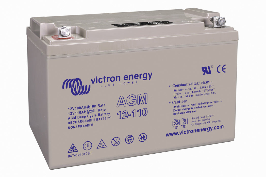 Victron GEL Deep Cycle accu 12V/110Ah - duurzame en betrouwbare accu
