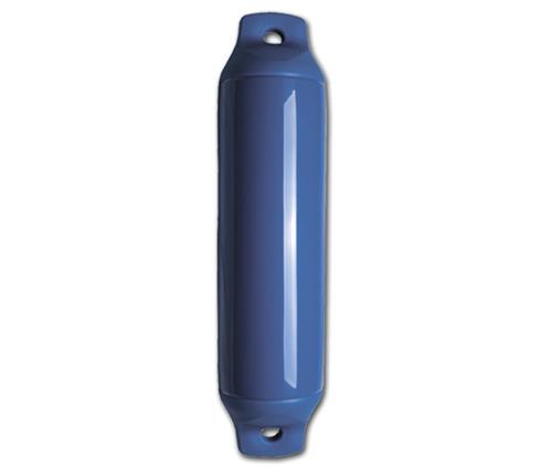 Blauwe cilinder fender 9x30 cm, duurzame stootwil voor boten