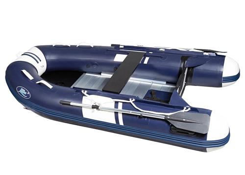 Hibo Pro rubberboot 2.70m, aluminium vloer, donkerblauw