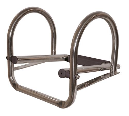 Hollex telescopische zwemtrap RVS316 3+1 treden – duurzaam en compact voor boten.