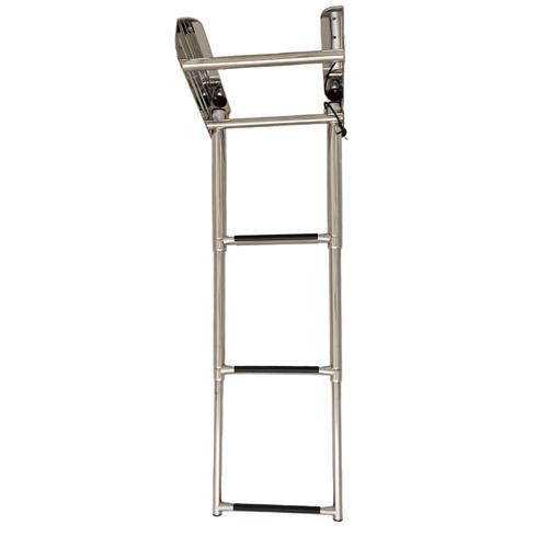 Hollex telescopische zwemtrap RVS316 3 of 4 treden – duurzaam en ruimtebesparend.