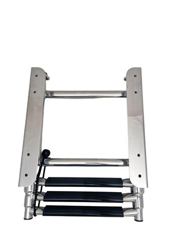 Hollex telescopische zwemtrap RVS316 3 of 4 treden – duurzaam en ruimtebesparend.