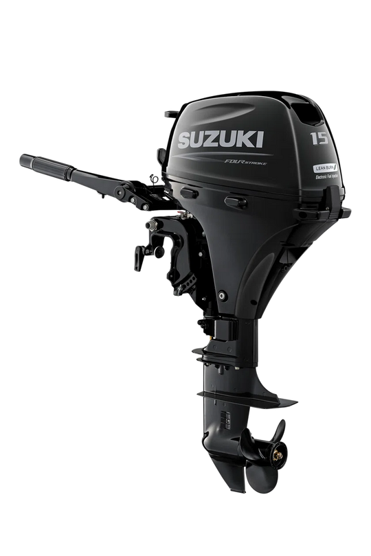 Suzuki DF15 buitenboordmotor, betrouwbaar en brandstofzuinig ontwerp