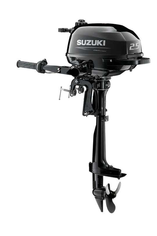 Suzuki DF2.5 buitenboordmotor, compact en efficiënt ontwerp