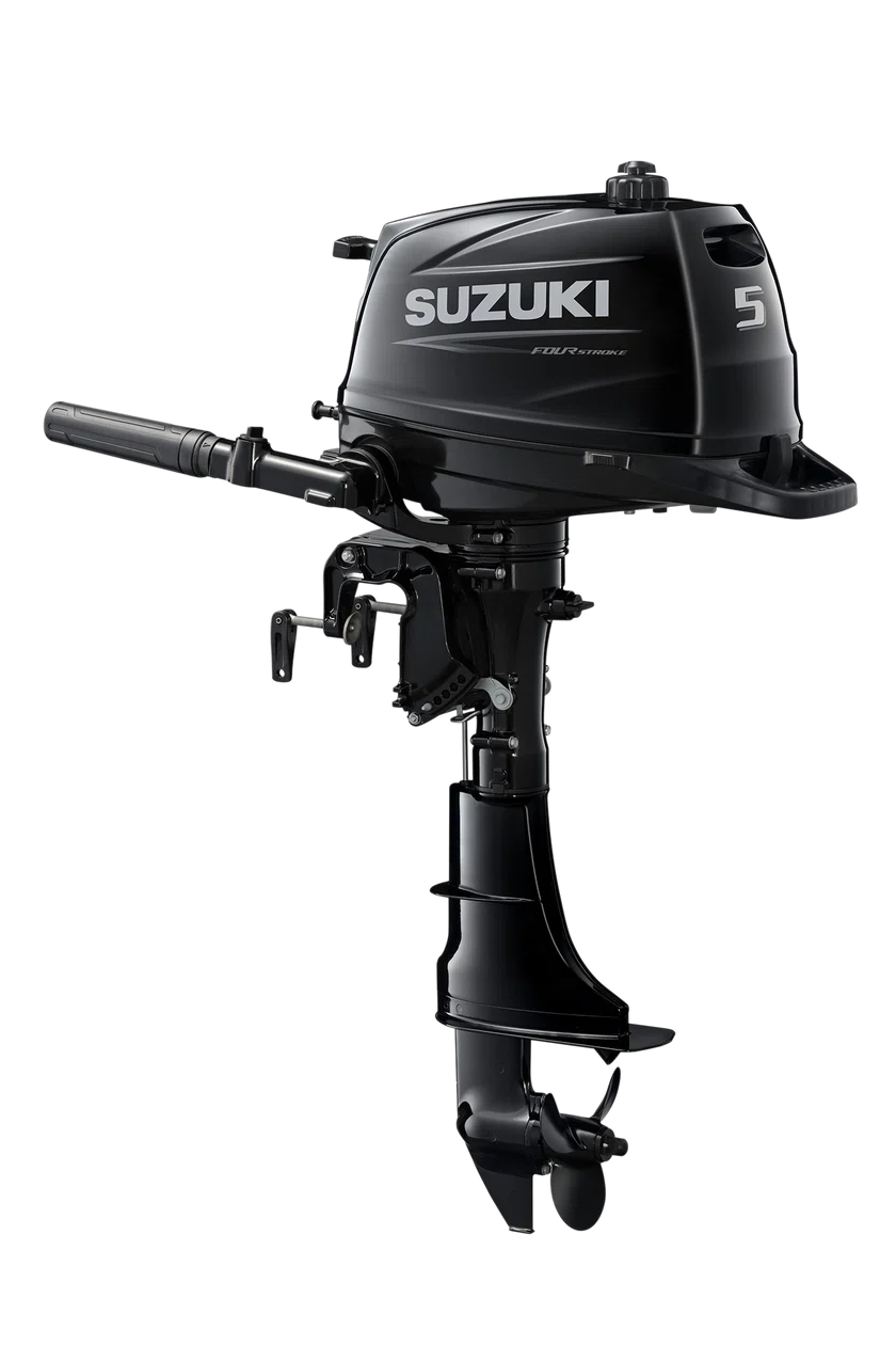 Suzuki DF5 buitenboordmotor, compact en betrouwbaar ontwerp