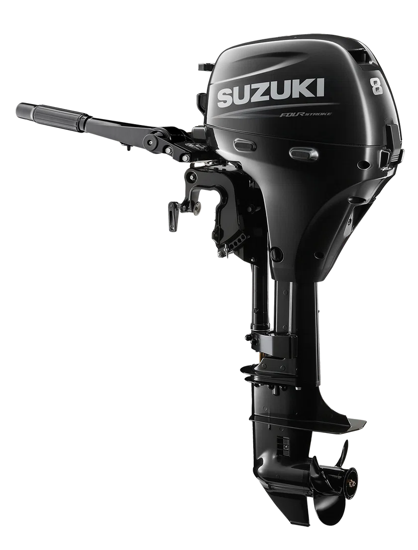 Suzuki DF8A buitenboordmotor, compact en efficiënt ontwerp