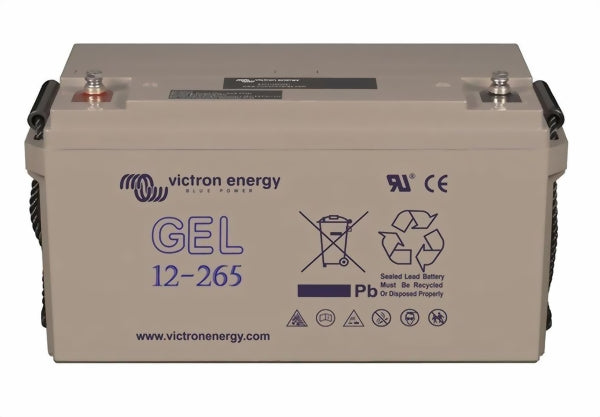 Victron GEL Deep Cycle accu 12V/265Ah (M8) - krachtige en duurzame energiebron